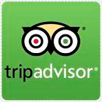 Logo de TripAdvisor en la página del Hotel Arizona Suites Cúcuta, plataforma de reseñas y opiniones de viajeros.